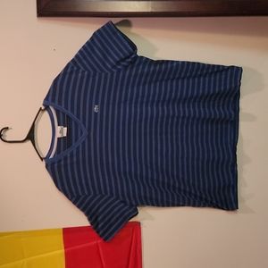 Mens lacoste v-neck shirt xxl